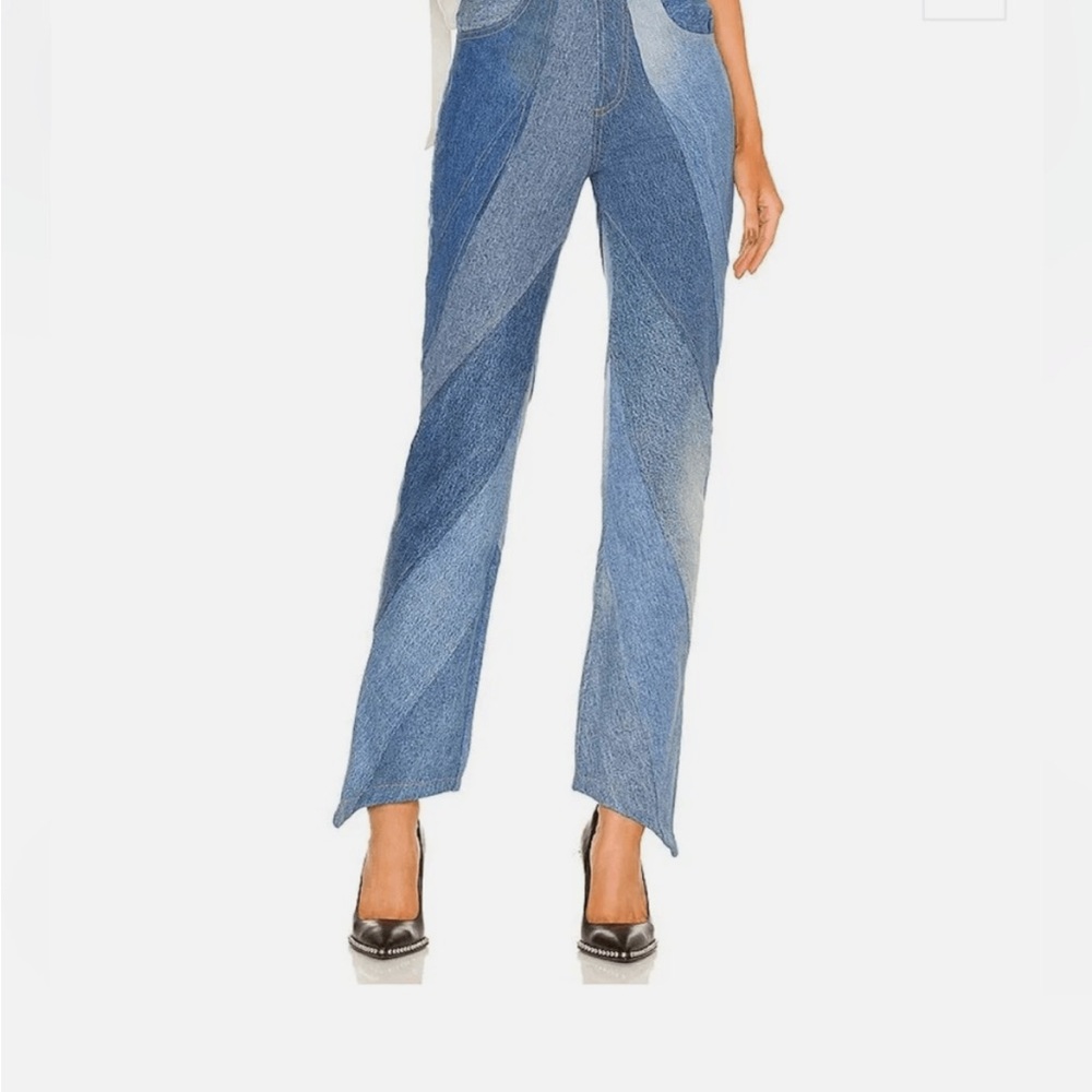 EB DENIM Vien Straight Leg Jeans in Medium Wash